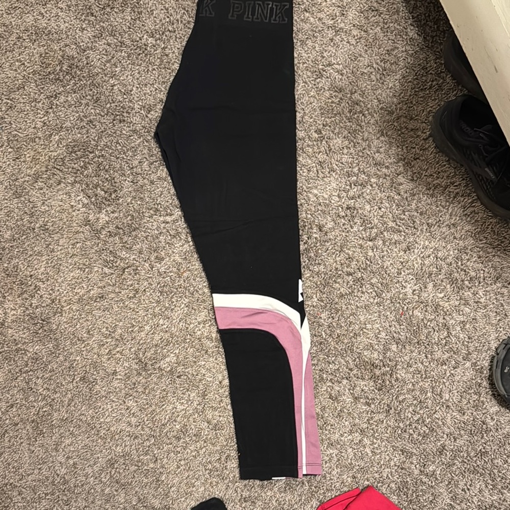 Black and Pink Leggings